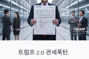 트럼프 2.0 관세폭탄, 한국 수출기업 생존전략은?